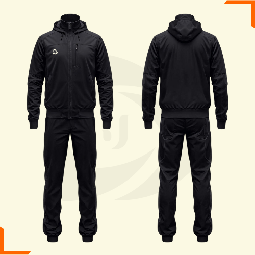 High Neck Collar Rib Tracksuit  ART# JG -1127
